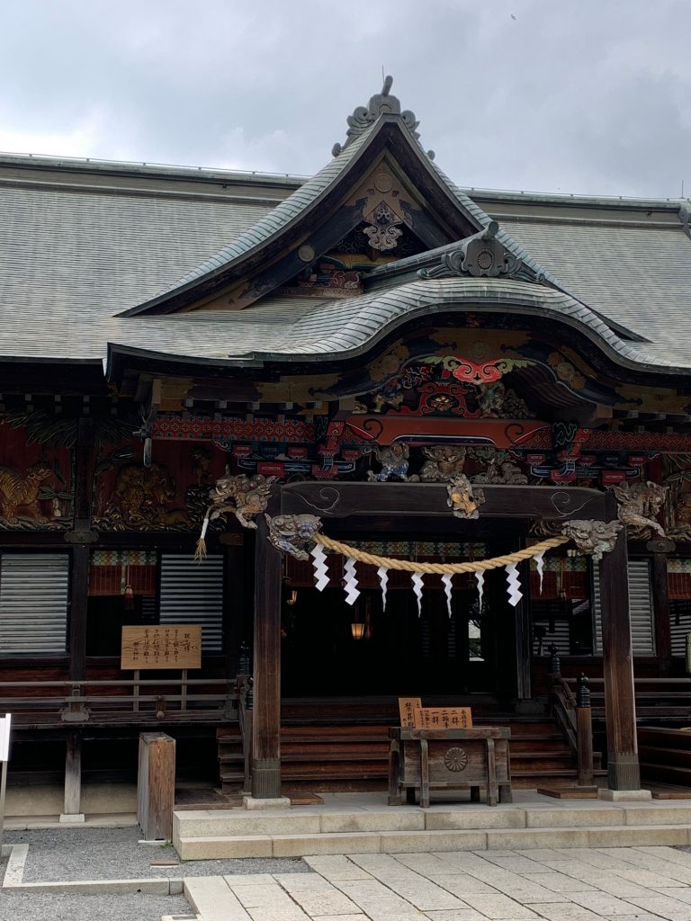 学問の神様 秩父神社に定期参拝